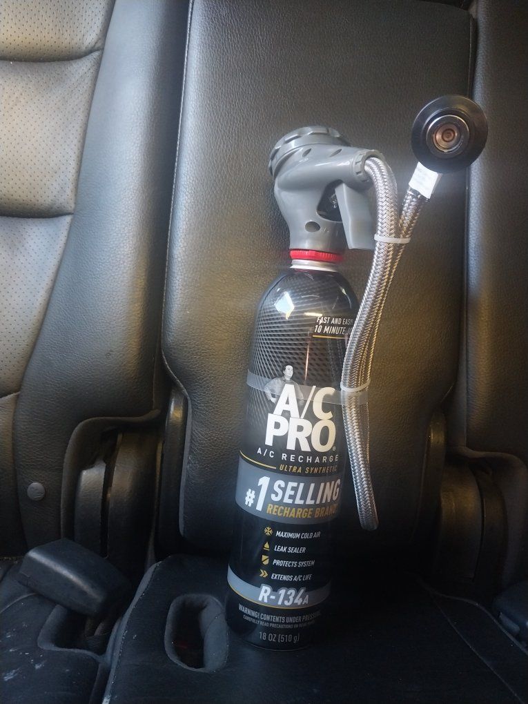 AC Pro R-134a A/C Recharge Ultra Synthetic with Leak Sealer, 18 oz - Maximizes Cold Air