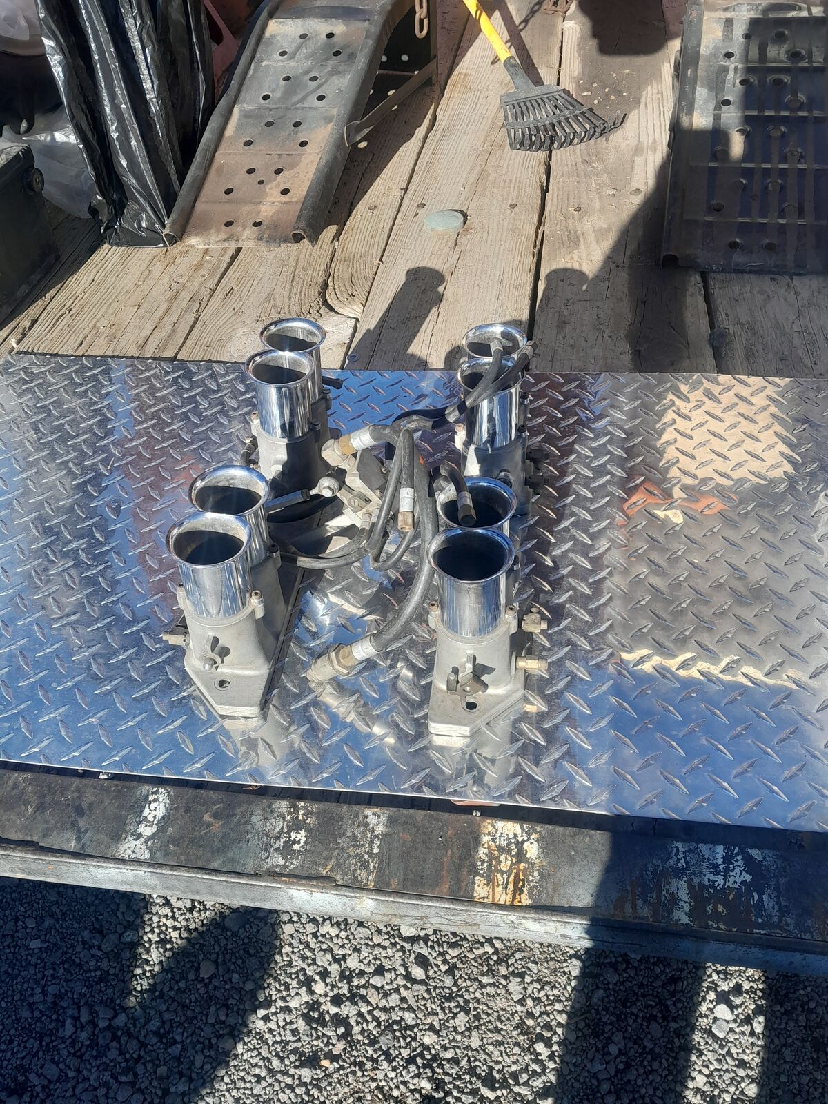 Vintage Hilborn feul injection