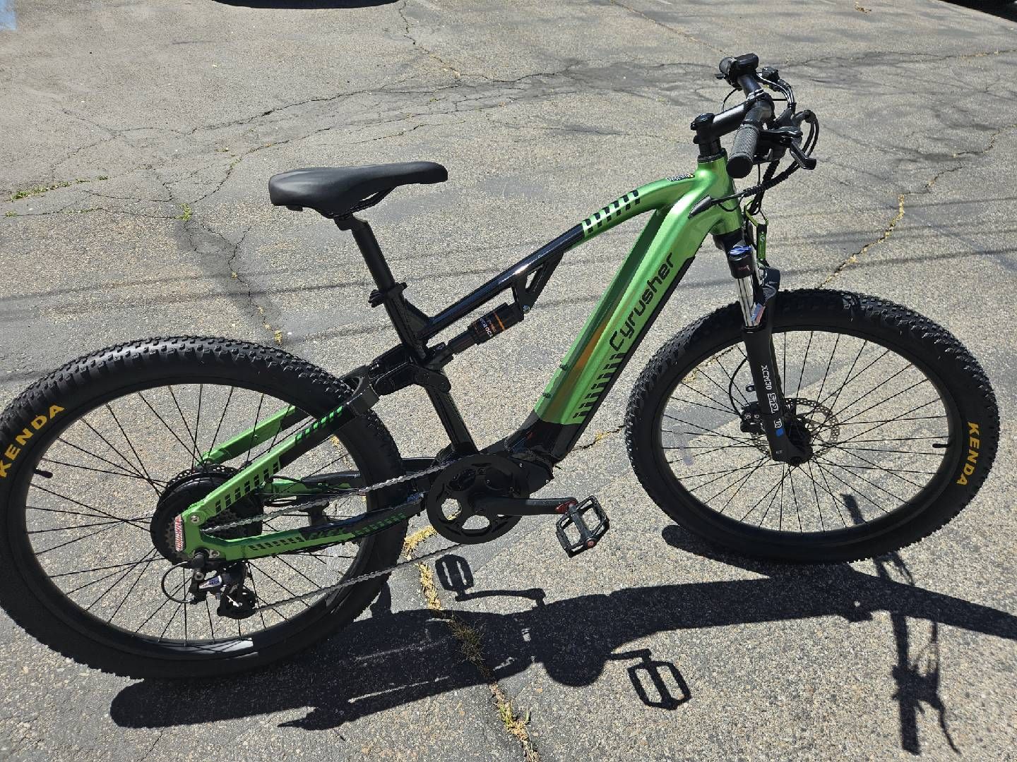 Cyrusher "Flex" E-Bike, Green