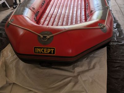 15' Incept Self Bailing Whitewater Raft