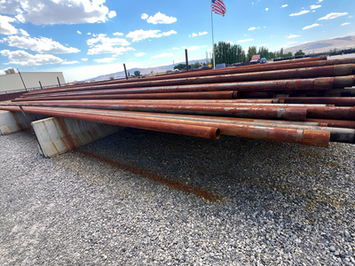 Heavy-Duty 4-1/2" Drill Pipe Casing (Avg. 41.5' Lengths)