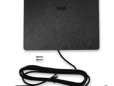 NEW! Amplified Indoor Flat HDTV Antenna