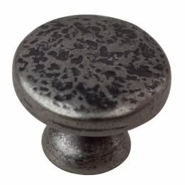 10x GlideRite 1-1/4" Round Hammered Cabinet Knob