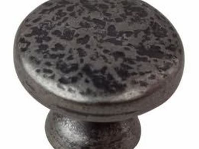 10x GlideRite 1-1/4" Round Hammered Cabinet Knob