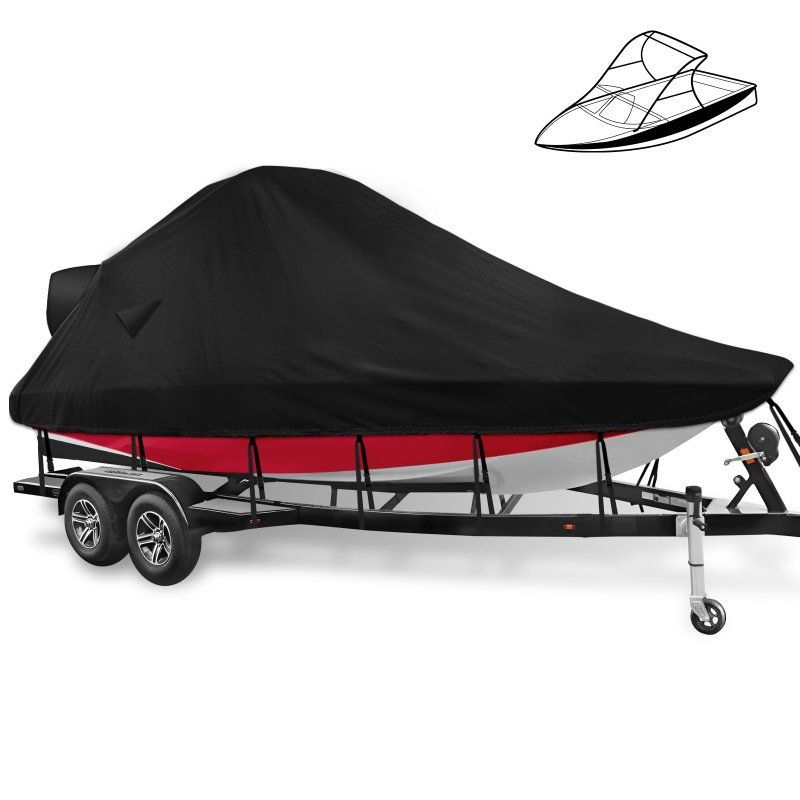 boat cover for tower boat