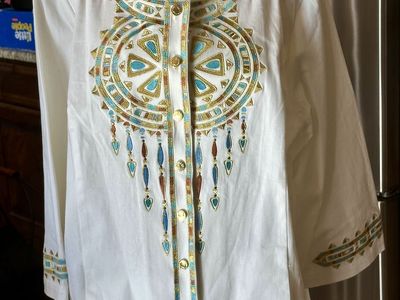 Beautiful Bob Mackie Wearable Jacket NWT