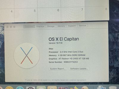 iMac for GarageBand, school stuff, home, plays DVDs, vintage games