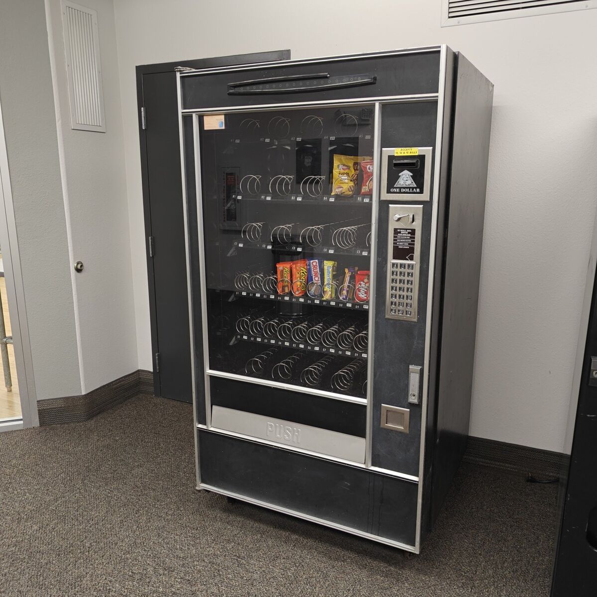 3 Snack Vending Machines
