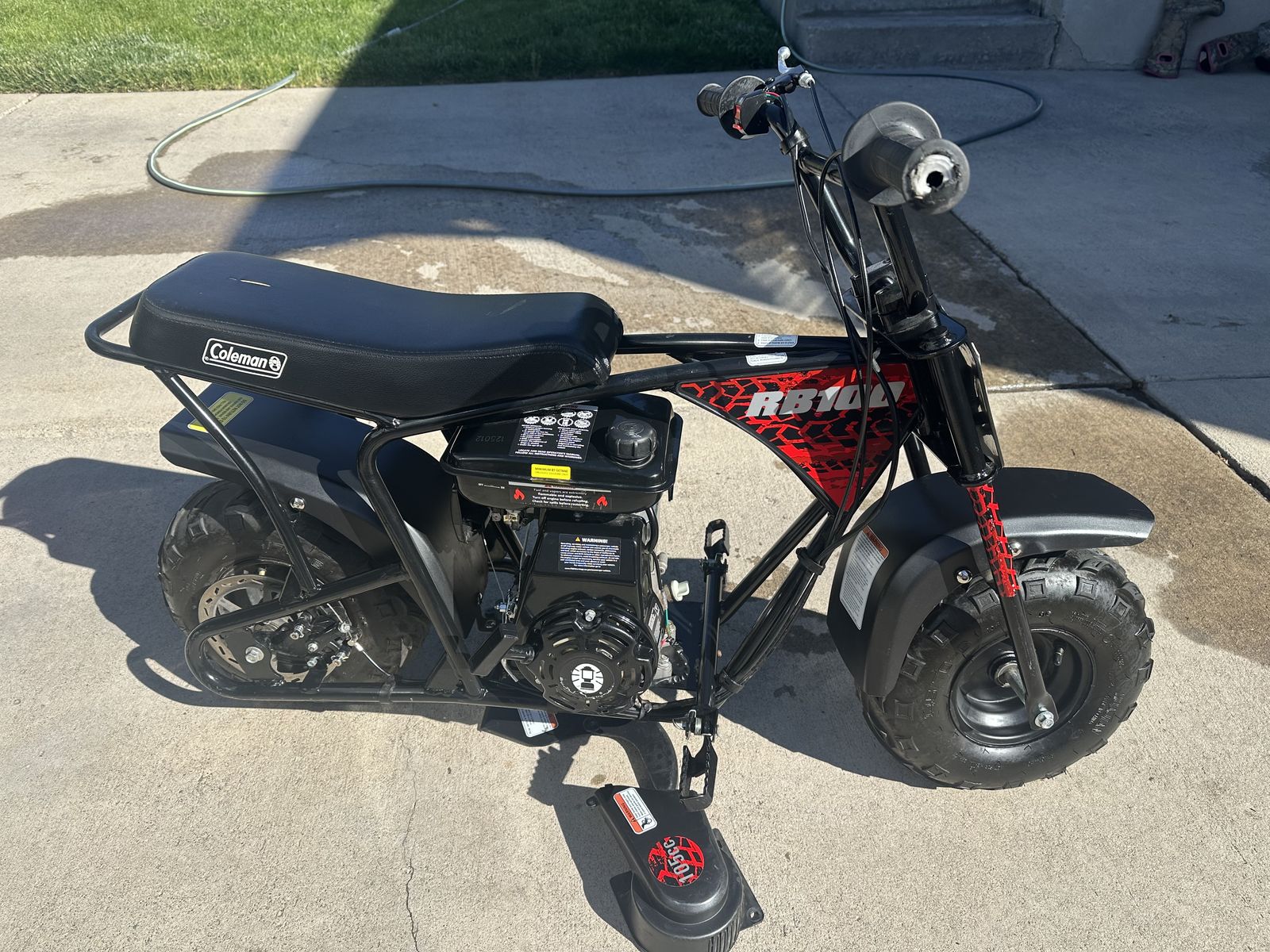 Coleman RB100 mini bike