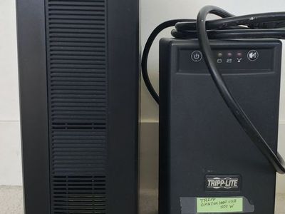 Modified Sine Wave Power inverter / Charger; 2 units; APC 24 VDC to 120 VAC 810 Watt; TRIPP-Lite 12 VDC to 120 VAC 500 Watts