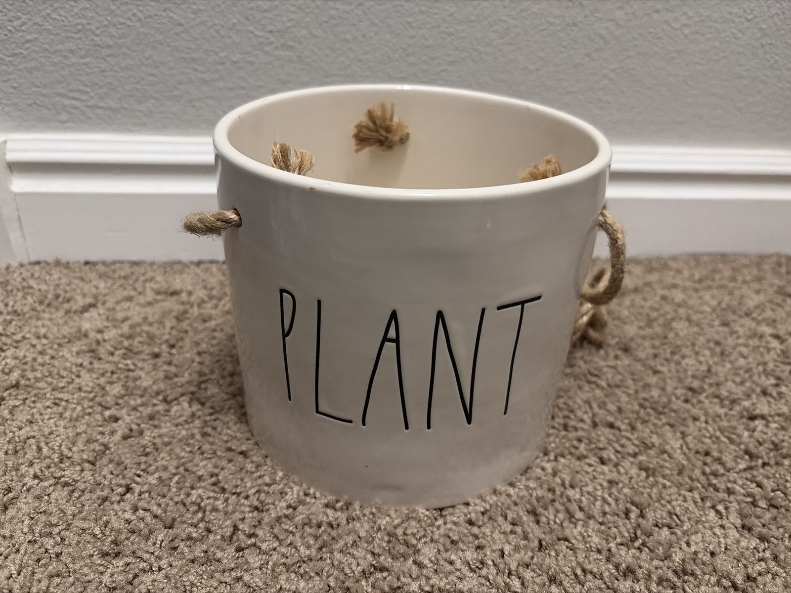 Brand New Rae Dunn Hanging Plant Pot