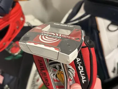 Left Hand Odyssey AI Dual Jailbird Mini DB Putter 34" New