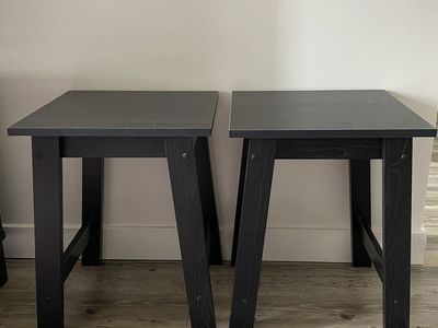 End Tables (Black)