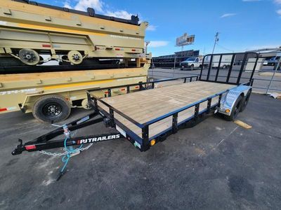 2027 PJ Trailers 7X18 UL 7K ATV Utility Trailer