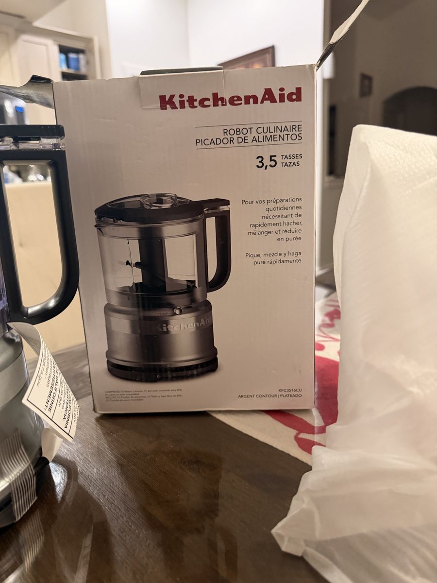 KitchenAid 3.5-Cup Food Chopper – Contour Silver