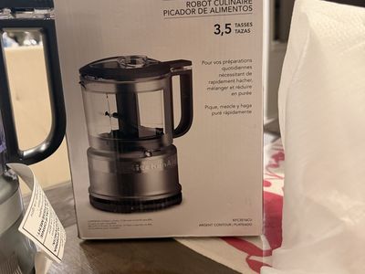 KitchenAid 3.5-Cup Food Chopper – Contour Silver