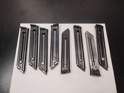 Ruger MK1 / MK2 10rd Magazines (8 available)