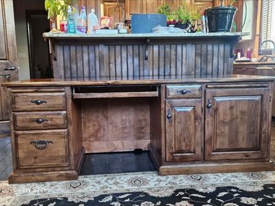 Rustic Solid Wood Desk