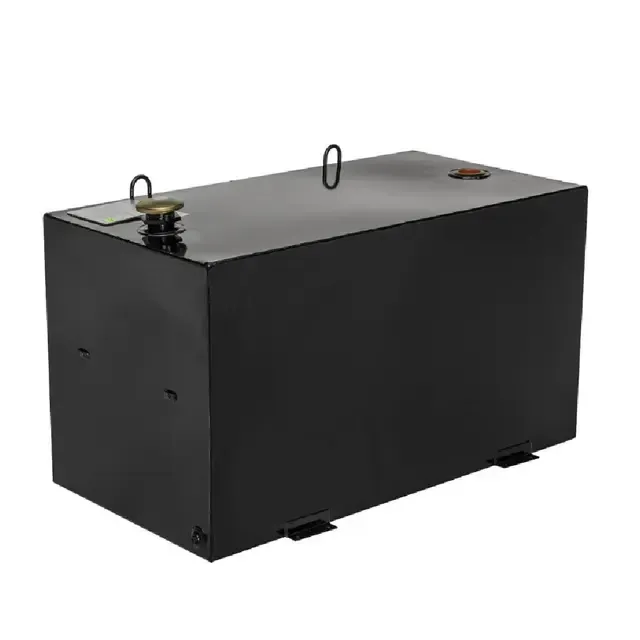 Delta Champion 96 Gallon Rectangular Steel Liquid Transfer Tank, Black - 484002
