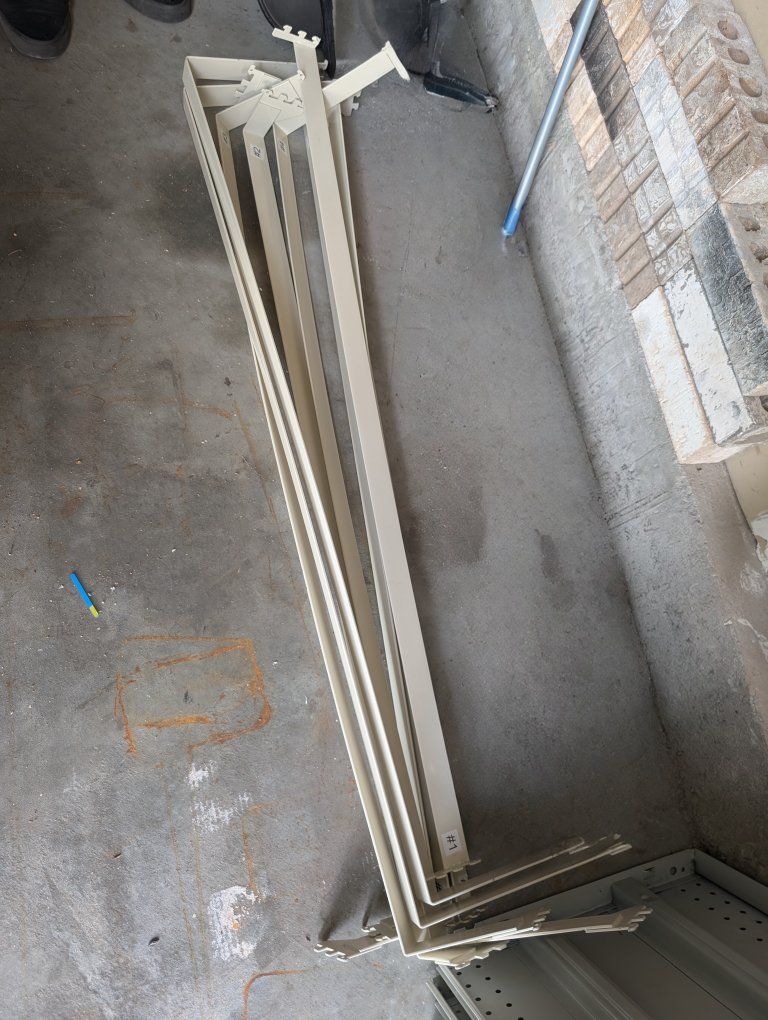 Retail Gondola Waterfal racks.