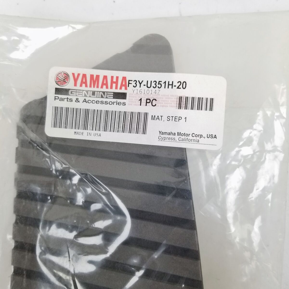 Yamaha OEM Part F3Y-U351H-20-00 MAT, STEP 1 (F3Y-U351H-20)