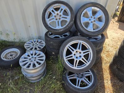 Subaru 5x100 wheels sets, multiple available, cheap, jdm ones available