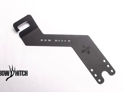Bow Hitch Black Metal Bracket for Bow Hunting - New Mexico Emblem