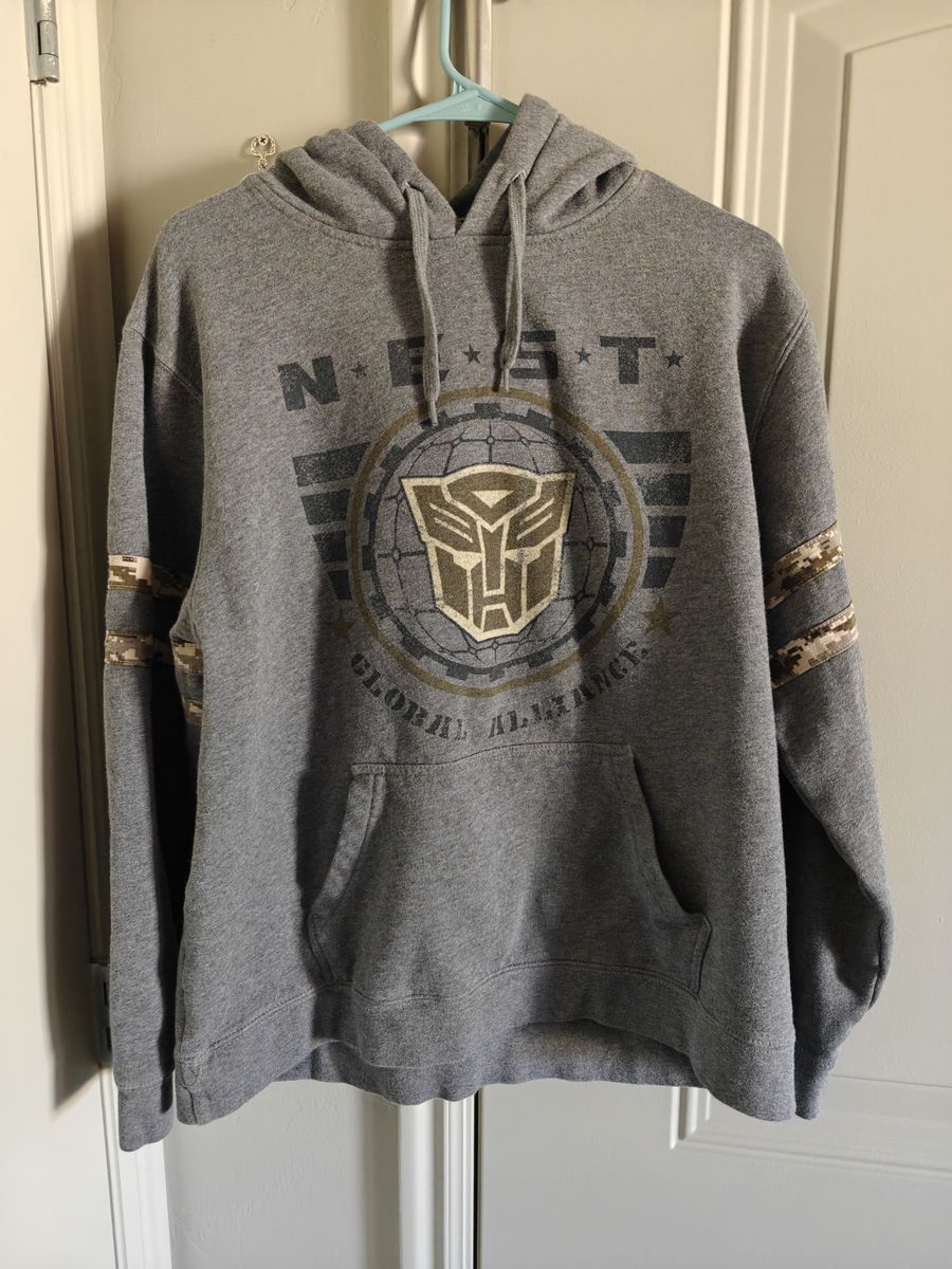 Transformers Hoodie Size Large