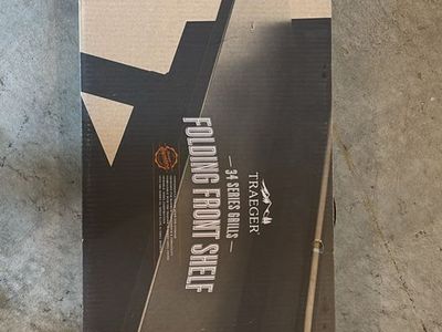 Traeger 34 Series Folding Front Shelf