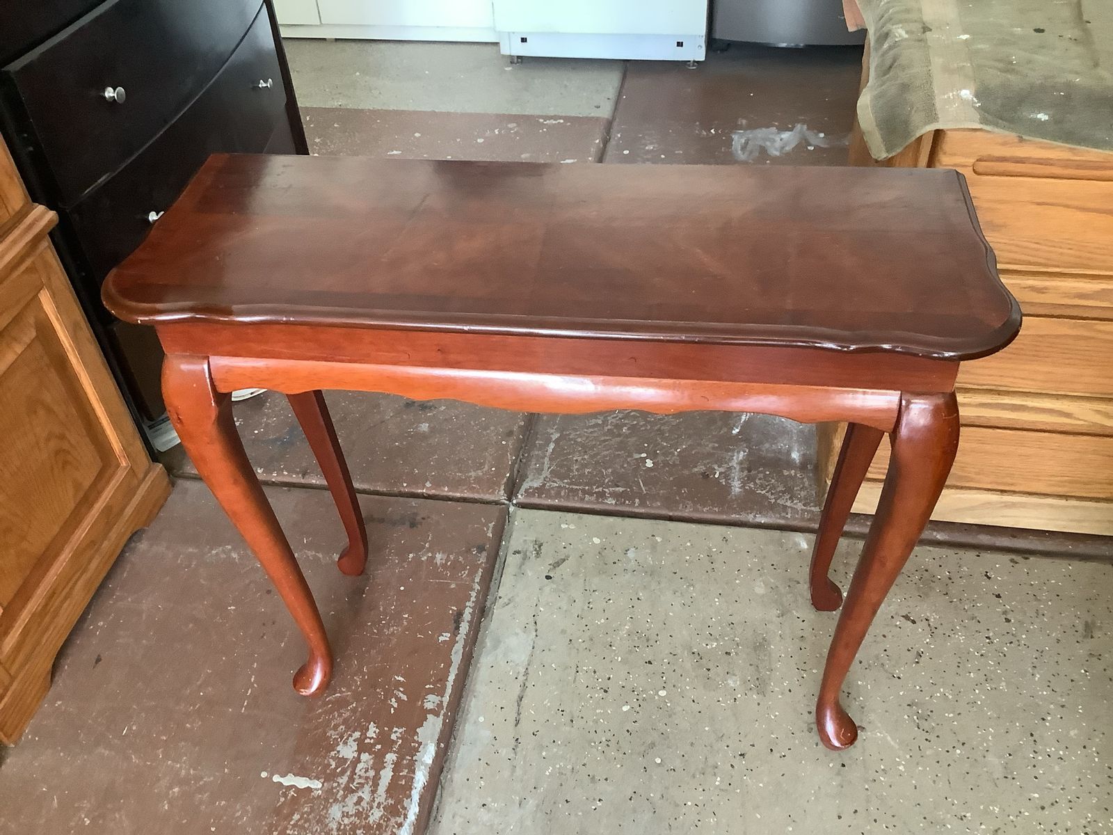 All Wood Butler Sofa Table
