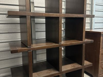 Wood Display Shelf / Bookcase - Pottery Barn