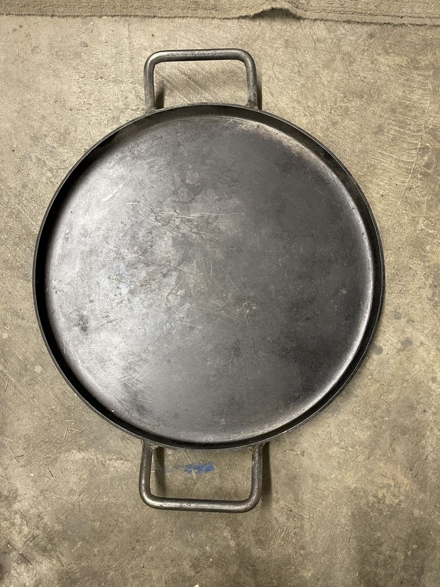 22" Cast Steel Skillet