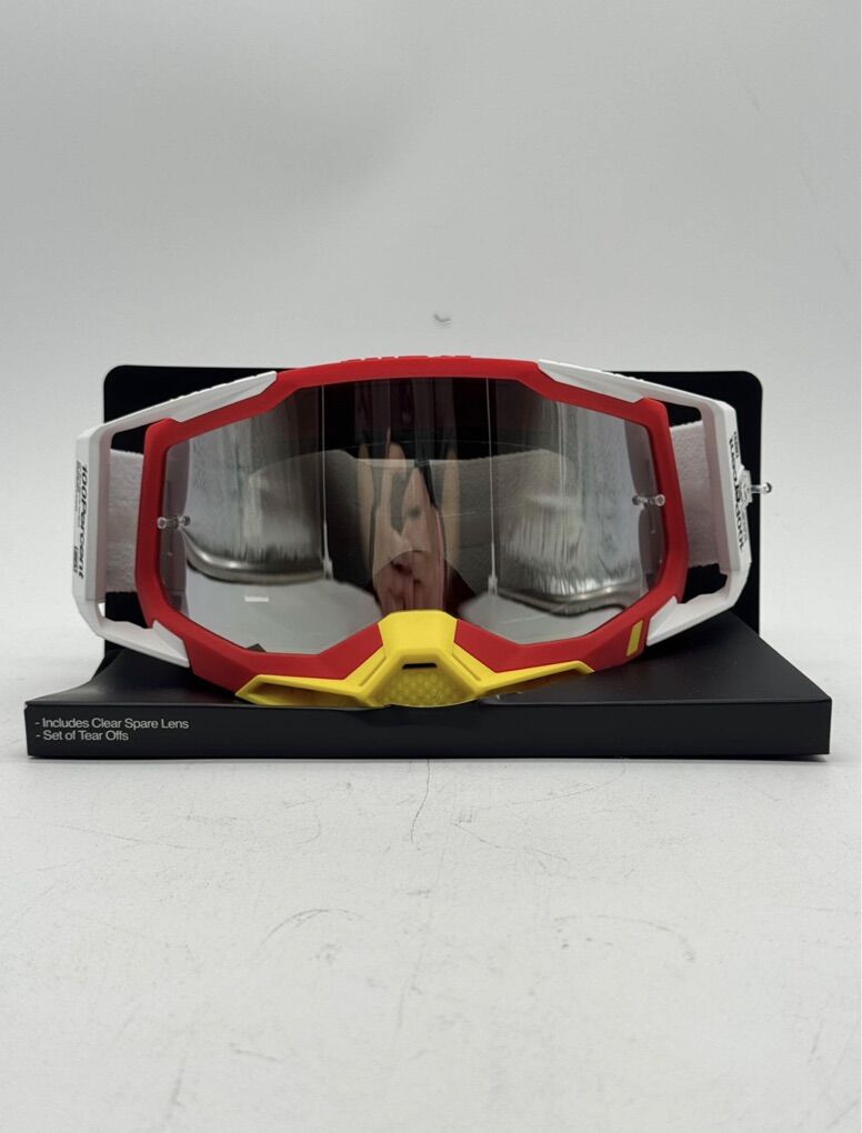 100% Racecraft 2 tinted lens goggles
