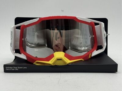 100% Racecraft 2 tinted lens goggles