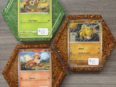 Pokémon Card Resin Coasters - $10 Each