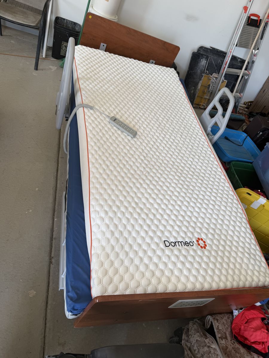 Full Electric Hospital Bed with Mattress