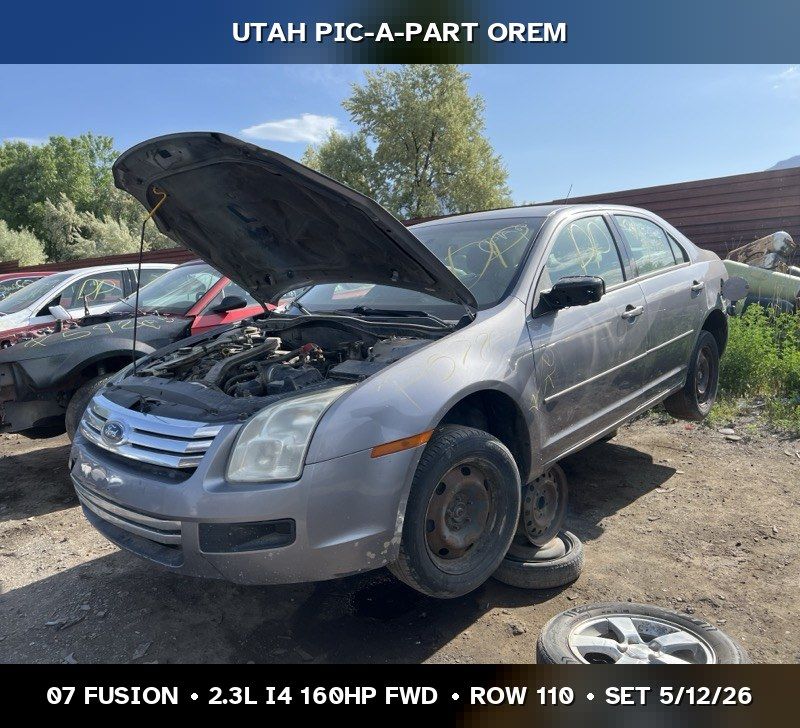 2007 Ford Fusion Parts - UTPAP Orem