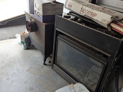 Fireplace - see through