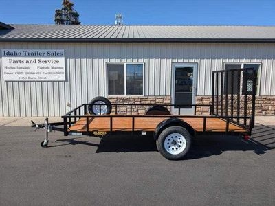 2026 Big Bubba's Trailers 6x12' 3' Utility Trailer w/ Ramp Gate - Package 2