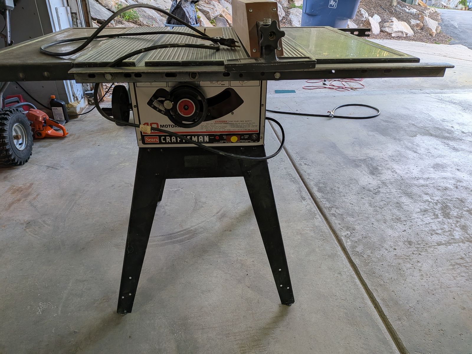 Craftsman 10" table saw