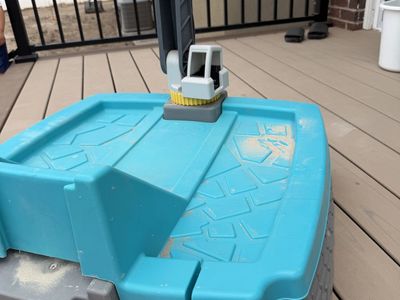 Little tikes sandbox with digger
