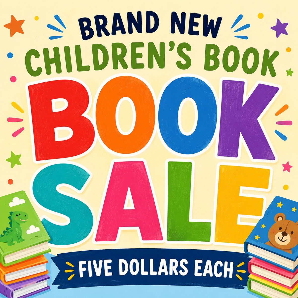 BOOK SALE TODAY!