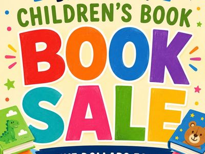 BOOK SALE TODAY!