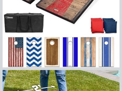 Cornhole Bean Bag Toss Game Set