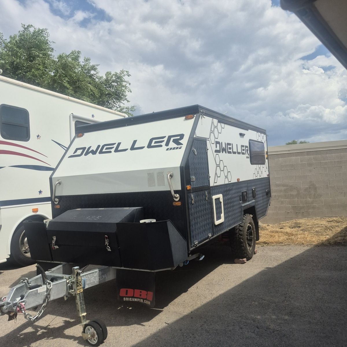 DWELLER OBI 13' Off-Road Travel Trailer Toy Hauler - Sleeps 2-3, A/C