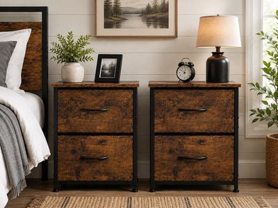 Set of 2 Modern Nightstands — Only $50!