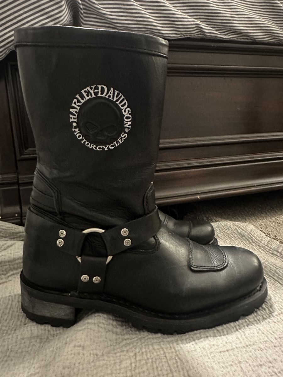 Men’s Size 9 1/2 Harley Davidson Riding Boots