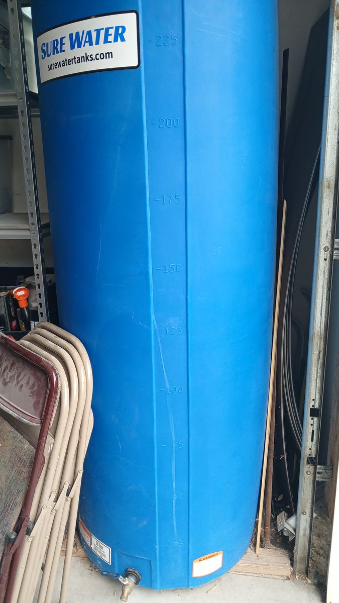 Surewater 260 Gallon water storage tank