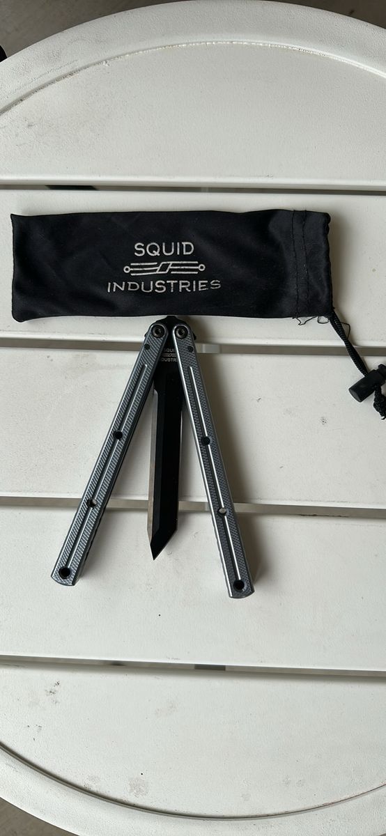 Squid Butterfly Knife
