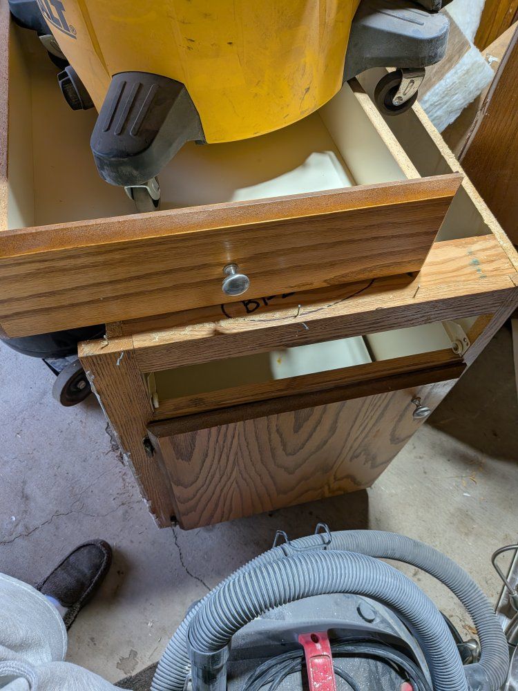 Oak Wood Kitchen Cabinets Lot Upper and Lower Units